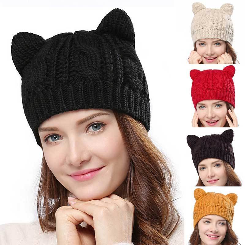 Hand Made Knitted Cat