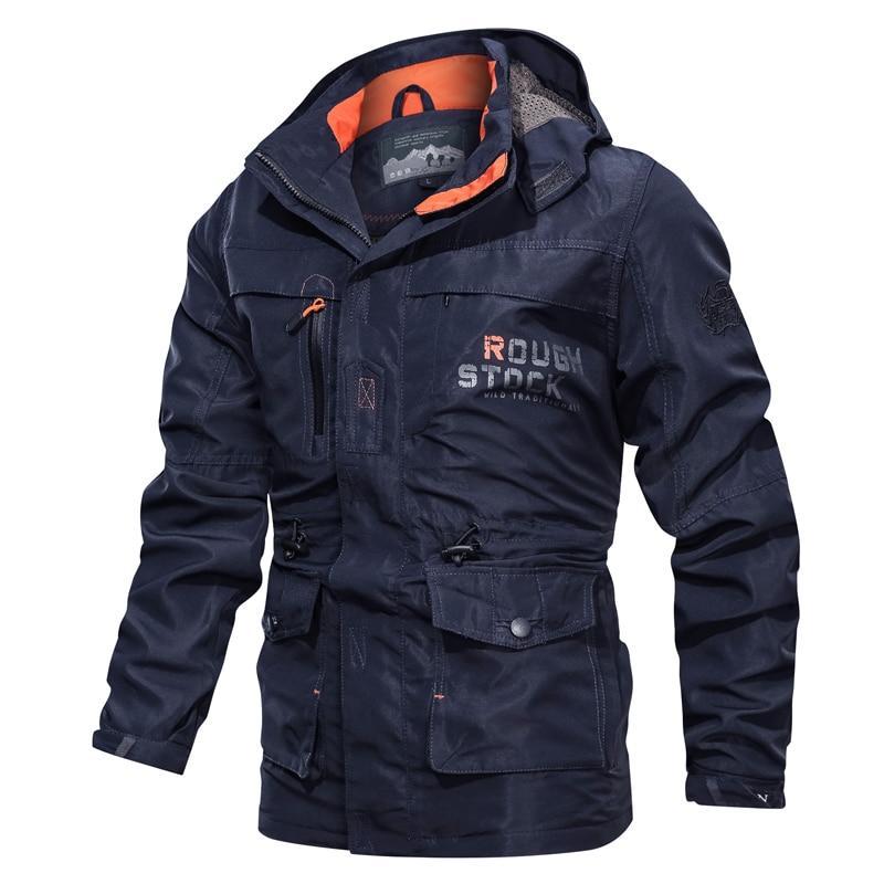 men's outdoor hooded jacket