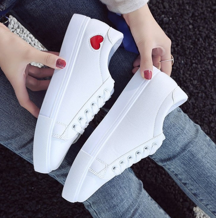 New Woman Shoes White Sneakers