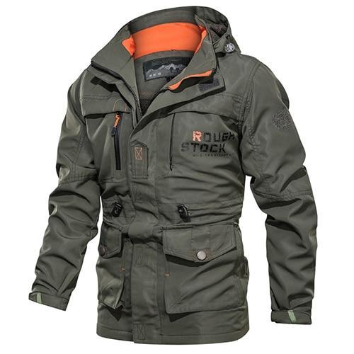 men's outdoor hooded jacket