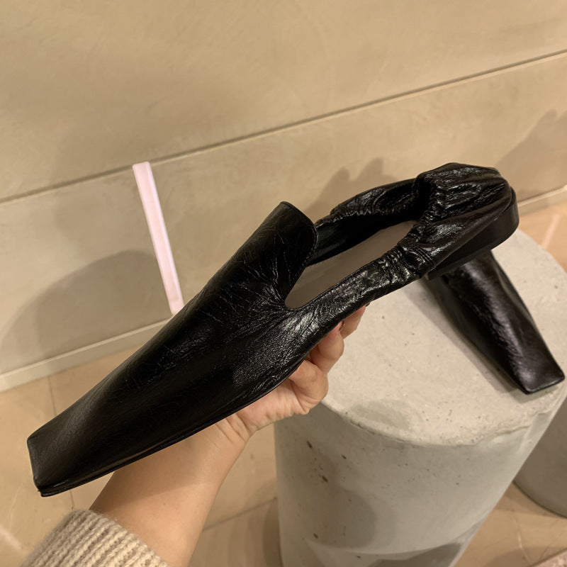 Flat Woman Head Shoes