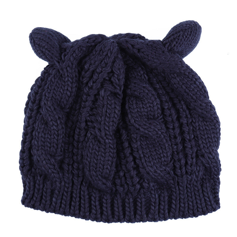 Hand Made Knitted Cat