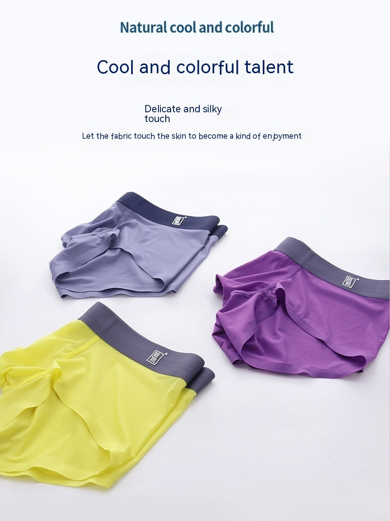 Ice Silk Shorts Boxer