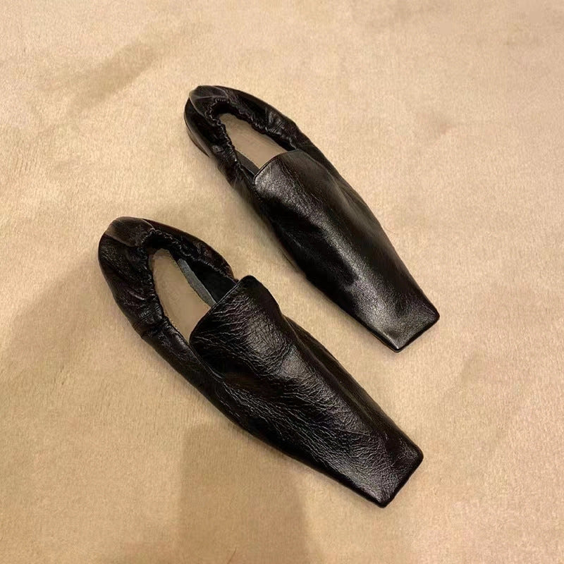 Flat Woman Head Shoes