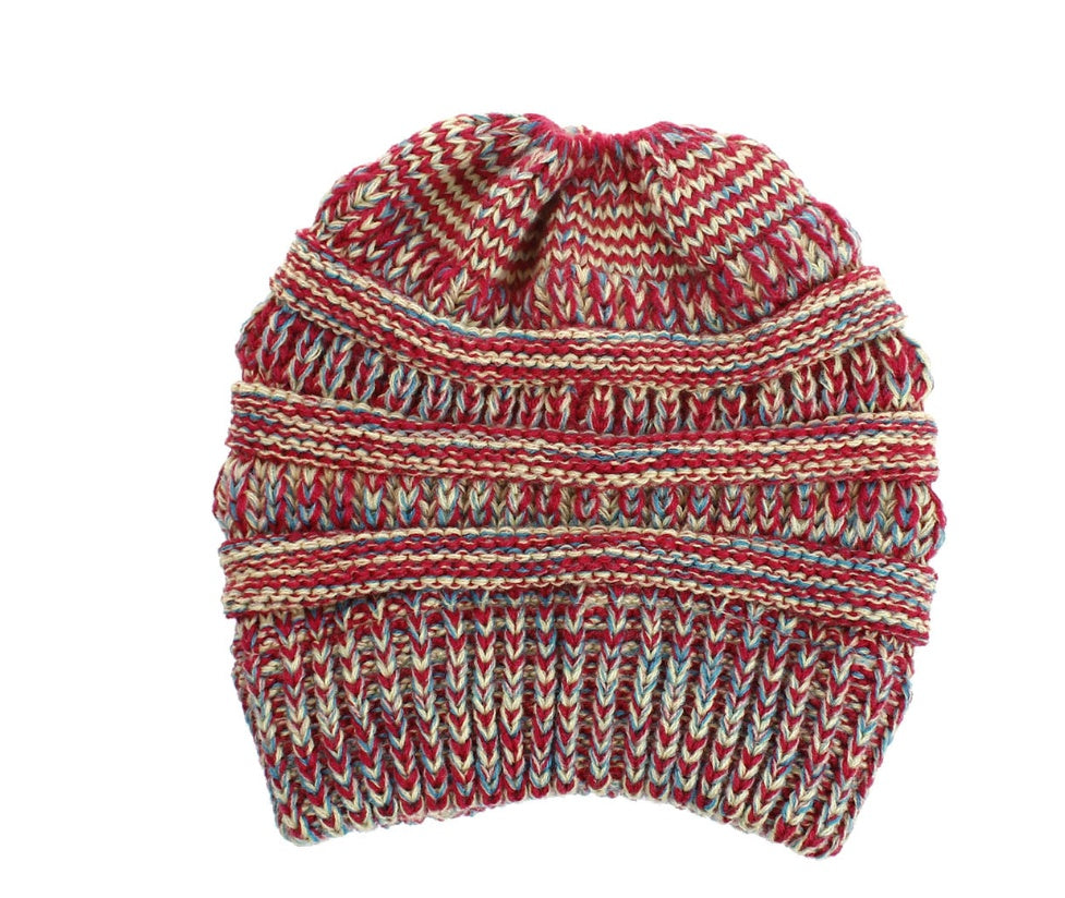 Knitted Wool Hat For Ladies