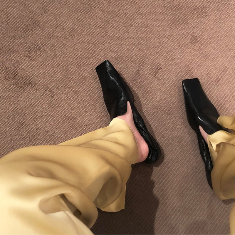 Flat Woman Head Shoes