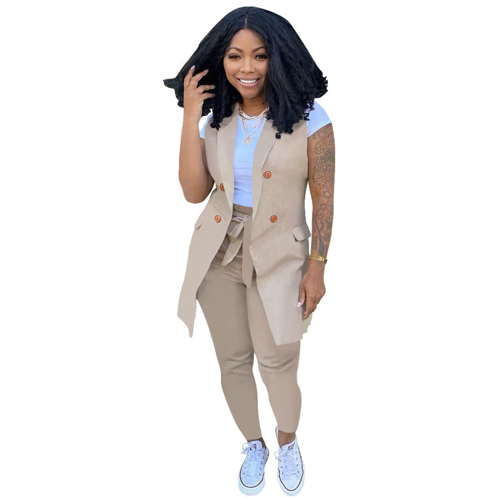 Women's Office Vest Coat