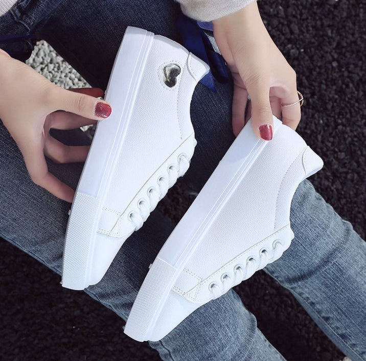 New Woman Shoes White Sneakers