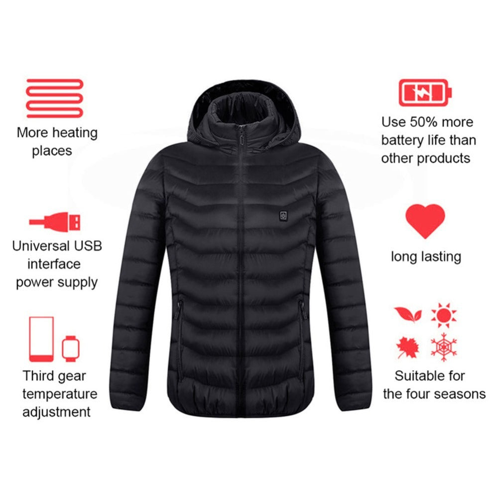 New Heated Jacket Coat